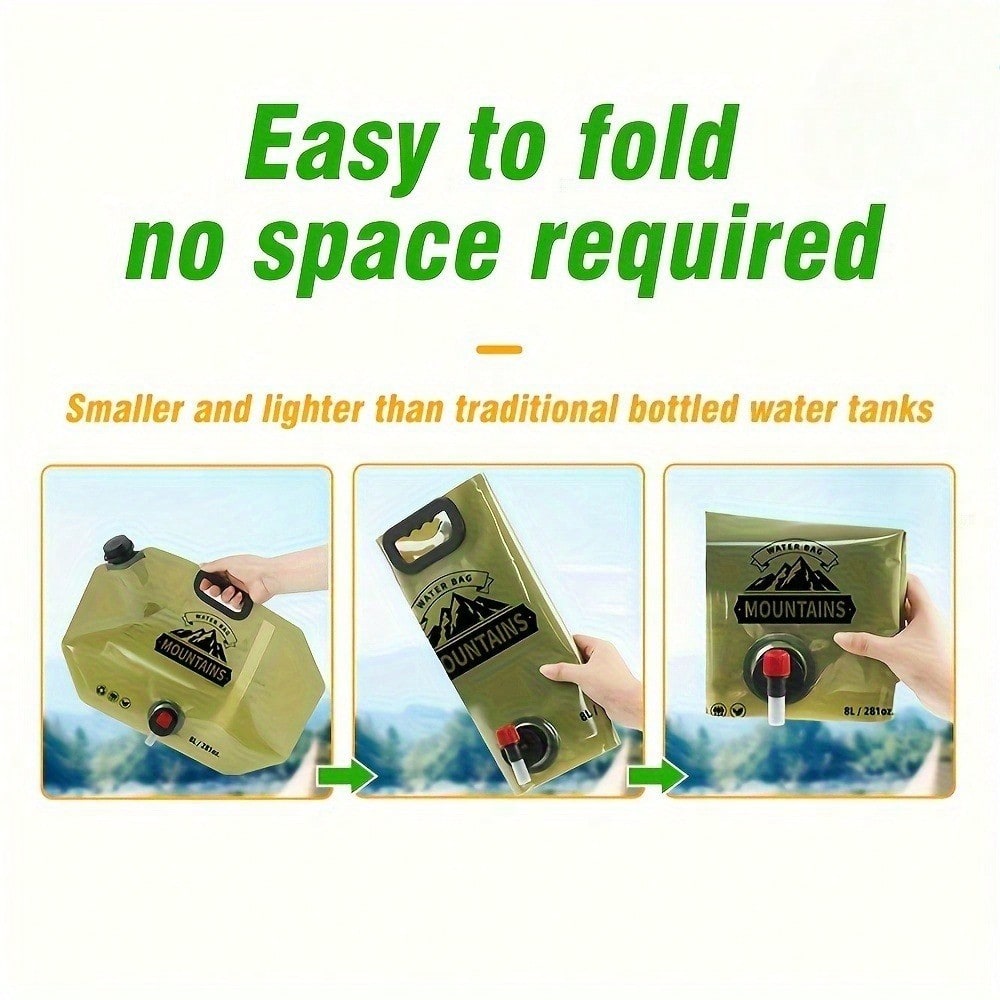 2.11 Galloni, caraffa portatil - Water Bag Collapsible recensione e prezzo
