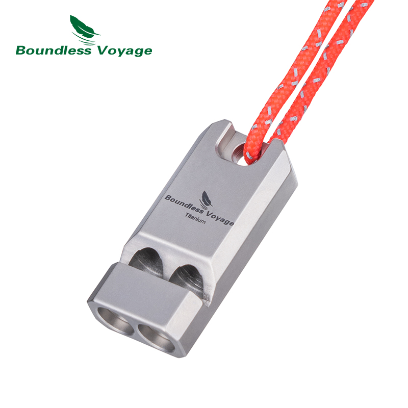 Boundless Voyage Titanium Whis - Emergency Whistle Loud recensione e prezzo