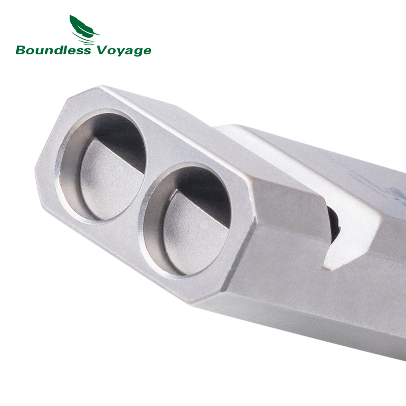 Boundless Voyage Titanium Whis - Emergency Whistle Loud recensione e prezzo